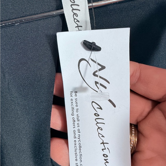 NY Collection Black Sequin Open Front Balloon Sleeve Cardigan XL - Picture 9 of 9